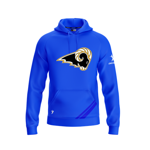 [FOLHSMRY-YXS-LOGO2] Decker Summit Hoodie (Youth XS, Royal, Logo 2)