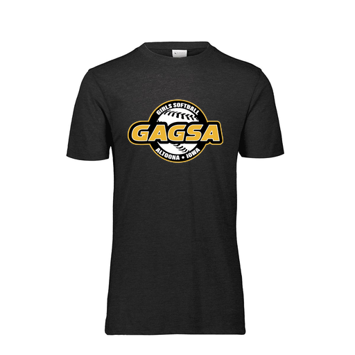 [FTSCUBBK-AS-LOGO1] Decker Men's Tri-Blend T-Shirt - Short Sleeve (Adult S, Black, Logo 1)