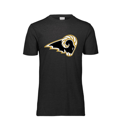 [FTSCUBBK-AS-LOGO2] Decker Men's Tri-Blend T-Shirt - Short Sleeve (Adult S, Black, Logo 2)