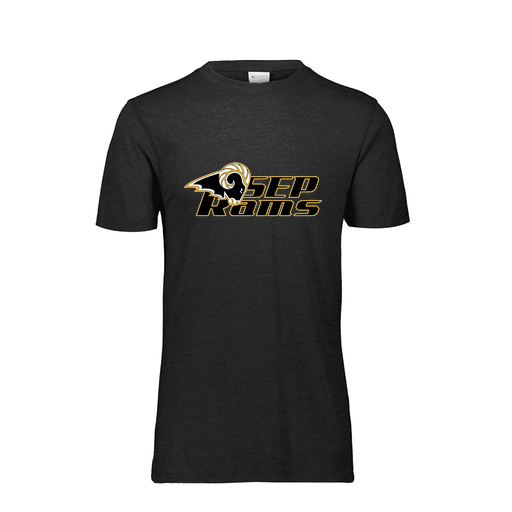 [FTSCUBBK-AS-LOGO3] Decker Men's Tri-Blend T-Shirt - Short Sleeve (Adult S, Black, Logo 3)
