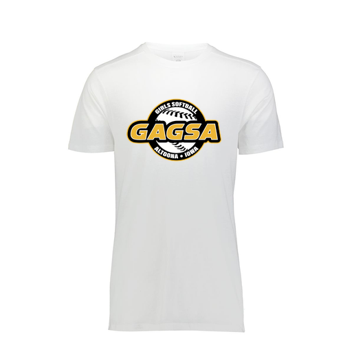 [FTSCUBWH-AS-LOGO1] Decker Men's Tri-Blend T-Shirt - Short Sleeve (Adult S, White, Logo 1)