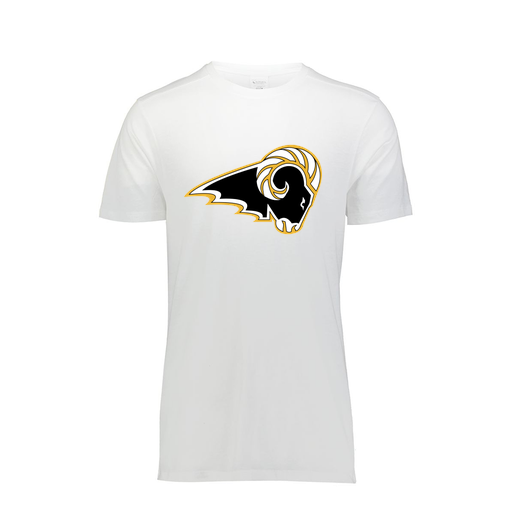 [FTSCUBWH-AS-LOGO2] Decker Men's Tri-Blend T-Shirt - Short Sleeve (Adult S, White, Logo 2)