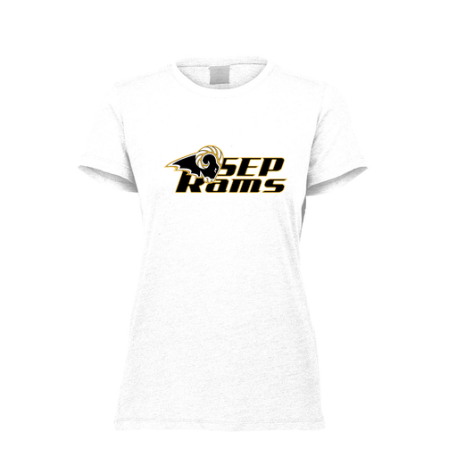 [FTSCUBWH-FAXS-LOGO3] Decker Women's Tri-Blend T-Shirt - Short Sleeve (Female Adult XS, White, Logo 3)