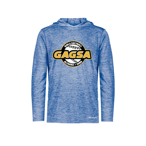 [FOLHCGRY-YS-LOGO1] Decker Youth Charge Hoodie (Youth S, Royal, Logo 1)